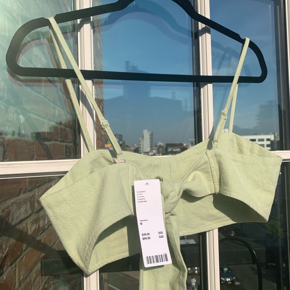 Urban Outfitters Tie back bustier crop top - Picture 3 of 6